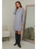 Joséfine Strickkleid "Ibrany" in Grau