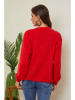 Joséfine Pullover "Letenye" in Rot