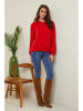 Joséfine Pullover "Letenye" in Rot