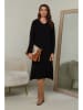 Joséfine Sukienka dzianinowa "Mahony" w kolorze czarnym