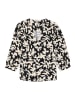 Garcia Bluse in Schwarz/ Weiß