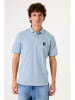Garcia Poloshirt lichtblauw