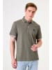 Garcia Koszulka polo w kolorze khaki