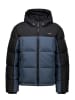 Garcia Steppjacke in Schwarz/ Blau