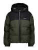 Garcia Steppjacke in Khaki/ Schwarz