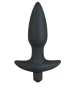 Black Velvets Anal-Vibrator "Black Velvet Medium" in Schwarz - (L)15 cm