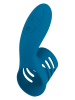 Orion Vibrator met penisring blauw - (L)6,5 cm