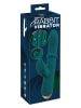 Orion Vibrator "Thumping Rabbit" in Dunkelgrün - (L)22,7 cm