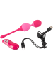 Orion Vibro-Liebeskugeln "Sweet Smile" in Pink - (L) 21,1 cm