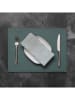 FREEFORM Placemats petrol/antraciet - (L)40 x (B)30 cm