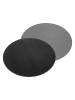 FREEFORM Platzset in Grau/ Schwarz - (L)45 x (B)34 cm