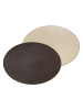FREEFORM Placemat bruin/crème- (L)45 x (B)34 cm