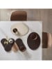 FREEFORM Placemat bruin/crème- (L)45 x (B)34 cm