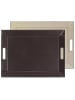FREEFORM Omkeerbaar dienblad bruin/crème - (L)55 x (B)41 cm