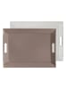 FREEFORM Wendetablett in Taupe/ Creme - (L)55 x (B)41 cm