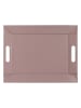 FREEFORM Omkeerbaar dienblad oudroze/crème - (L)45 x (B)35 cm