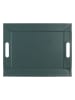FREEFORM Omkeerbaar dienblad petrol/antraciet - (L)45 x (B)35 cm