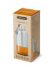 Black+Blum Isolierflasche "Explorer" in Silber/ Orange - 650 ml