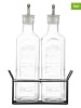 Kilner 2tlg. Set: Essig- & Ölspender in Transparent - 2x 600 ml