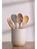 Mason Cash Utensilienbehälter in Weiß/ Beige - (B)12,5 x (H)15 cm