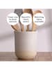 Mason Cash Utensilienbehälter in Weiß/ Beige - (B)12,5 x (H)15 cm