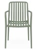 Inkazen 4-delige set: tuinstoelen grijs