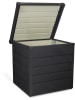 Inkazen Skrzynia w kolorze czarnym - 68 x 63 x 62,5 cm
