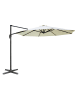 Inkazen Parasol przeciwsłoneczny w kolorze kremowo-czarnym - wys. 255 x Ø 300 cm