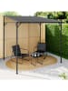 Inkazen Pergola antraciet - (B)240 x (H)233 x (D)230 cm