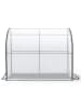 Inkazen Gewächshaus in Transparent - (B)200 x (H)160 x (T)80 cm