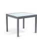 Inkazen Uittrekbare tuintafel grijs - (B)90 x (H)73 x (D)90 cm