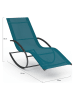 Inkazen 2er-Set: Gartenliegen in Türkis - (B)154 x (H)85 x (T)59 cm  