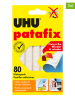 UHU 2-delige set: zelfklevende pads "patafix" - 2x 80 stuks