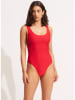 Seafolly Badeanzug in Rot