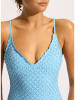 Seafolly Badeanzug in Hellblau