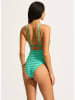 Seafolly Strój kąpielowy w kolorze turkusowo-zielonym