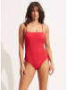 Seafolly Badeanzug in Rot