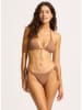 Seafolly Biustonosz bikini w kolorze jasnobrązowym