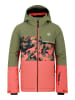 Dare 2b Ski-/ Snowboardjacke "Traverse II" in Khaki/ Rot