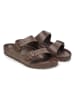 Birkenstock Slippers "Arizona" bruin - wijdte N