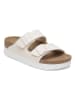Birkenstock Pantoletten "Arizona Papflex" in Creme - Weite S