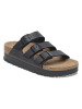 Birkenstock Pantoletten "Florida" in Schwarz - Weite S