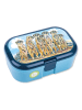 Lutz Mauder Brotdose "Erdmännchen" in Blau - (L)16,5 x (B)10,5 x (H)6,5 cm