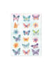 Lutz Mauder Metallic-Sticker "Schmetterlinge" in Bunt