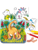 Lutz Mauder Stanz-Malbuch "Dinosaurier" - ab 3 Jahren