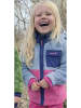 Kamik Teddy-Fleecejacke "Shep" in Blau/ Pink