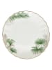 Easy Life Talerzyki deserowe (4 szt.) "Exotique" w kolorze biało-zielonym - Ø 19 cm