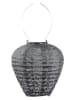 Lumiz Lampion solarny LED "Folia Balloon" w kolorze szarym - wys. 20 x Ø 20 cm
