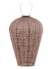 Lumiz Lampion solarny LED "Fiore Balloon" w kolorze brązowym - wys. 50 x Ø 35 cm