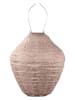 Lumiz Ledsolarlantaarn "Ikat Jar'' beige - (H)34 x Ø 30 cm